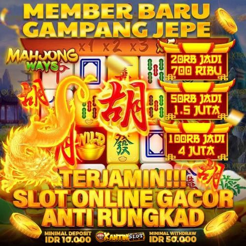 KANTINSLOT: Rekomendasi Situs Slot Gacor Maxwin Gampang JP